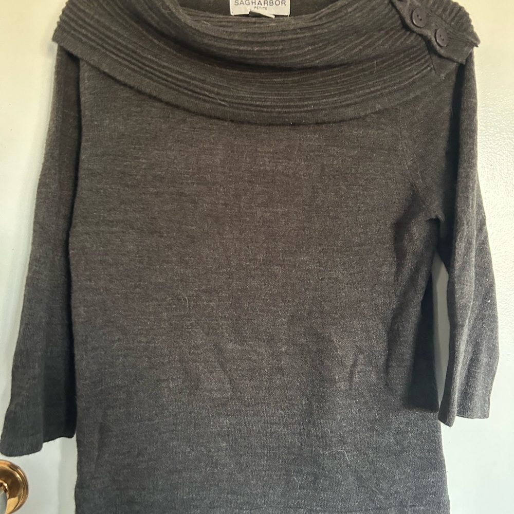 Sag Harbor Gray Women's Sweater